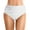 White, variant on Women's High Waisted Bikini Bottom Tummy Control Board Shorts V-Strings Ruched Bathing Suit High Waist Briefs Swim Bottom Trunks Hipster Bloomers for L,Black