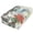 Robot with Red Roses, variant on Premium Soft Fitted Sheet for Blow Up Bed Mattress Sheets with Zipper for Camping Office Bedroom, Summer Duck Print