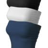 3PACK - Black/White/Sapphire