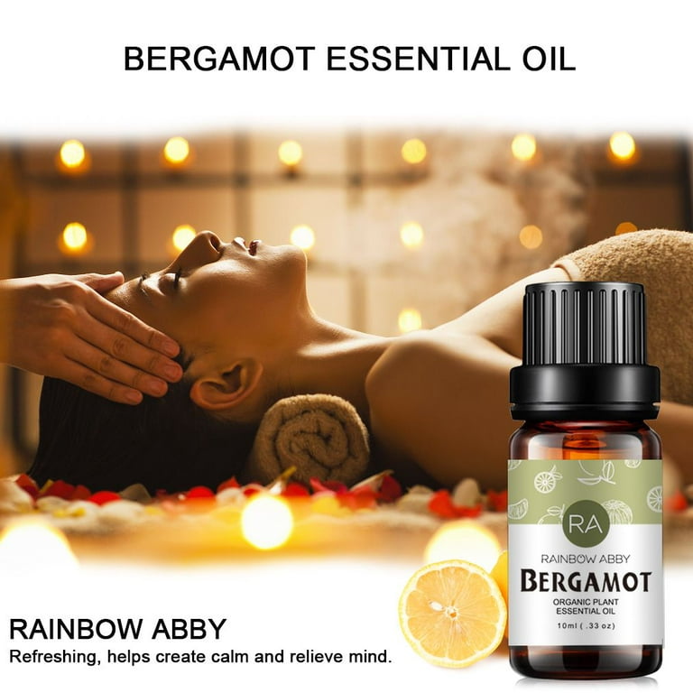 Best Bergamot Essential Oil, Pure Organic Therapeutic Grade, Citrus  Bergamia, Benefits for Diffuser, Skin, Candles, Soap 