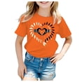 thumbnail image 1 of Zshosam Hauts d'Été pour Filles T-Shirts à Manches Courtes pour Filles T-Shirts à Col Rond pour Enfants Hauts de Printemps Été T-Shirts Basiques Taille 4T 5T, (Blanc 4-5 Ans), 1 of 6