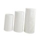 thumbnail image 2 of 3 piezas de cubiertas de soporte cilíndricas para decoración de manteles, cubierta de soporte de pedestal cilíndrico Blanco, 2 of 9