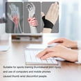 thumbnail image 2 of Ultra Thin Wrist Brace and Thumb Arthritis Compression Strap Adjustable Sport Carpal Tunnel Support for Men and Women, Comfortable Carpal Tunnel for Thumb Wrist Relieve Pain (Right Hand), 2 of 5