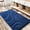 Blue, variant on Bathroom Rugs Runner 24 x 72 Inch Extra Long Bath Rug Non-Slip Machine Washable Bath Mats Green Soft Carpets for Floor, Tub and Shower