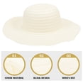 thumbnail image 2 of 6pcs DIY Graffiti Hat Children Pintura de sombrero de paja, 2 of 6