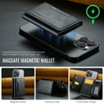 thumbnail image 5 of Allytechgroup Magnetic Compatible for iPhone 14 Plus Wallet Case, Detachable Cards Holder Wireless Charing Support Shockproof Protective Phone Cover for iPhone 14 Plus, Black, 5 of 9