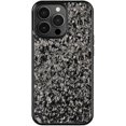 thumbnail image 2 of For Iphone 14 Pro Max Magnetic Case Forged Texture Aramid Fiber+tpu Anti-slip Phone Cover - Purple, 2 of 5