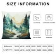 thumbnail image 5 of Chilfamy Fantasy Art Pillow Covers for Couch Sofa Indoor Outdoor Printed on Both Sides Zipper Closure 1PC 18x18in, 5 of 5