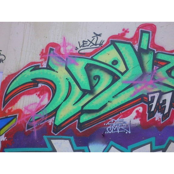 Graffiti Art XVI - CANVAS OR FINE PRINT WALL ART