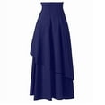 thumbnail image 2 of Antinious Winter Skirts for Women,Skirts for Women Trendy,Dresses for Women Solid Casual Comfortable Dress,Dark Blue,XXL, 2 of 4