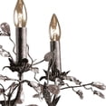thumbnail image 2 of Circeo 5-Light Chandelier in Deep Rust with Crystal, 2 of 5