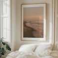 thumbnail image 5 of Outer Banks Sunrise 02 - Nags Head North Carolina Photography Beach Sunset Ocean Coast Minimalist Pastel Landscape Oak Framed Wall Art Print 11 x 14 inches, 5 of 12
