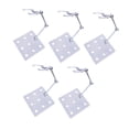 thumbnail image 3 of Bunblic 5 Pcs Support de Modèle de Poupée Assemblage Facile Attelle pour Jouet 1/144 1/100 RG Shf Blanc, 3 of 8