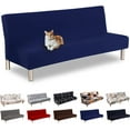 thumbnail image 1 of SHAR Housse de Canapé Sans Accoudoirs 3 Places Universelle Extensible Clic C, 1 of 5