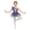 Purple, variant on Kids Girls Shiny Ballet Dance Mermaid Tutu Dress One Strap Leotard with Ruffles for Princess Ballet Dance Purple 16