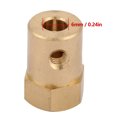 thumbnail image 4 of Connecteur de Moteur en Laiton Connecteur de Moteur d'Accouplement Hexadécimal Prolongé en Laiton 4pcs Connecteur de Moteur d'Accouplement Hexadécimal Étendu 6mm, 4 of 8