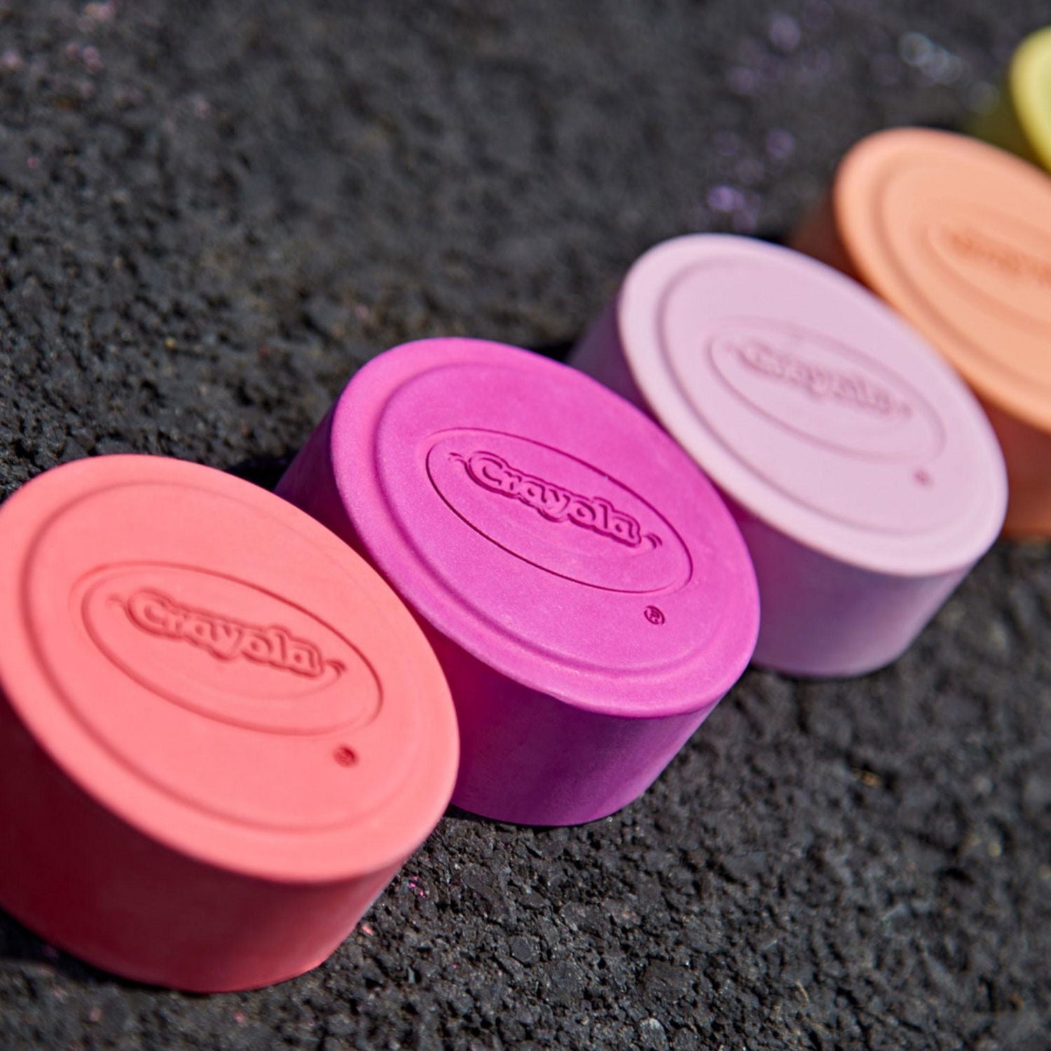 Craie de trottoir lavable Super Chalk Crayola