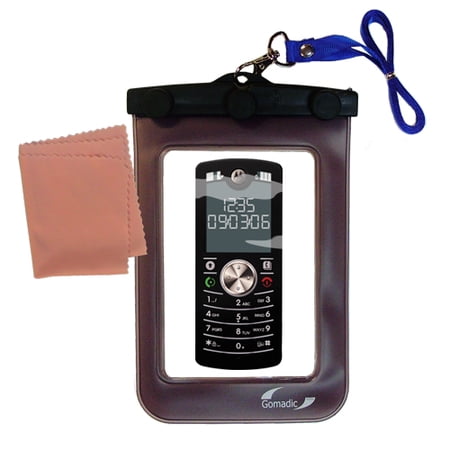 Gomadic Clean and Dry Waterproof Protective Case Suitablefor the Motorola Motofone to use Underwater