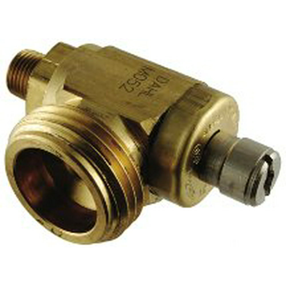 Radiator Bleeder Valve 2226004, 1/8" MIP X MALE HOSE ANGLE BLEEDER By Dahl