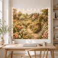thumbnail image 5 of Winding Pathway Garden to Quaint Cottage, Peaceful Cottagecore Style for Garden Lovers, Country Cottage Art, Housewarming Gift Tapestry Wall Hanging for Living Room and Bedroom, 5 of 7