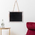 thumbnail image 4 of Wooden Frame Blackboard Sign Pendant Hanging Board Message Board Sign Hanging Chalkboard Decor, 4 of 9