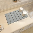 thumbnail image 5 of Diatomaceous Earth Kitchen Drying Rack Foldable Dish Drain Mat for -Purpose Use in Kitchen and Bathroom Countertops, 5 of 8