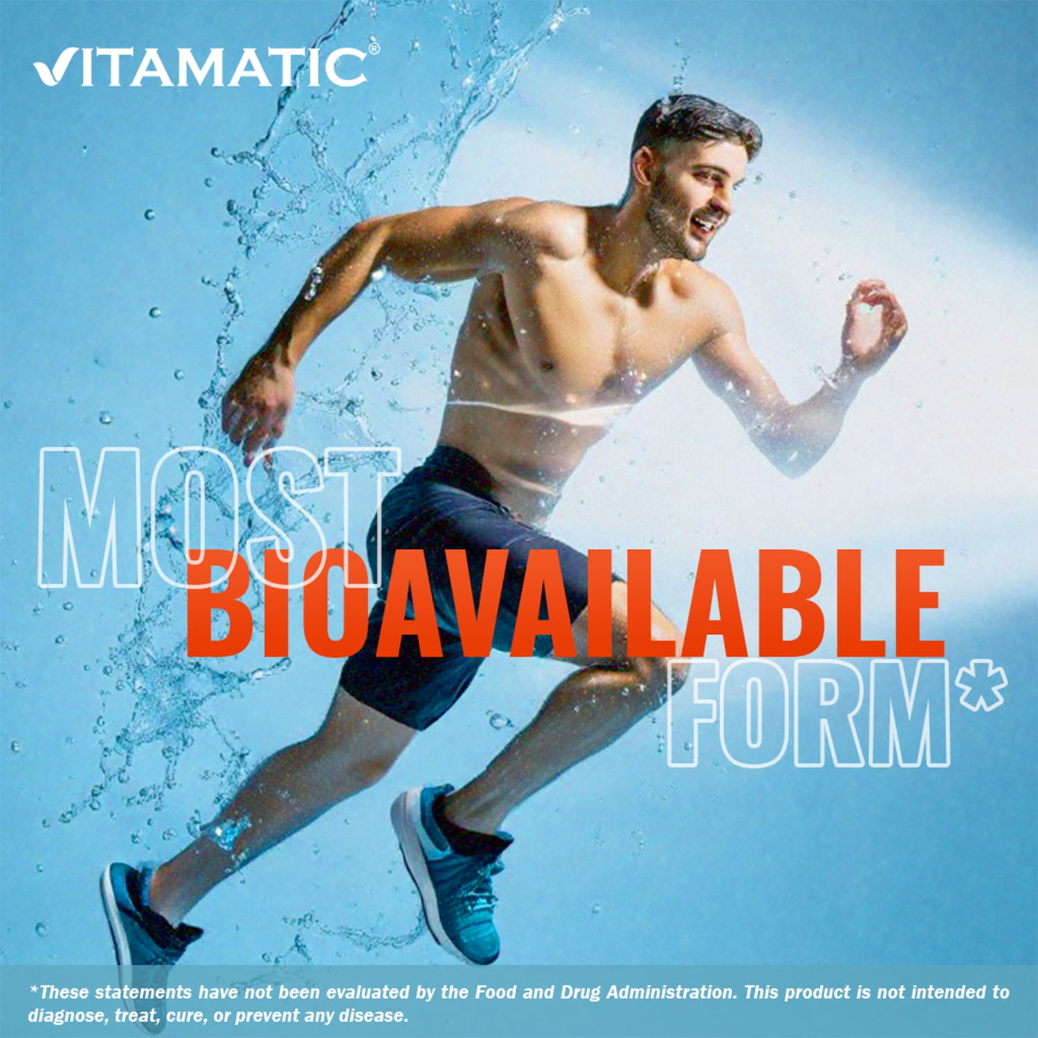 VitamaticUSA Lactobacillus Helveticus Probiotic Powder Supplement Gluten-Free Digestive Health Support 100 Servings 100 Gram (3.5 OZ)