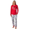 thumbnail image 2 of Peanuts Charlie Brown Snoopy Woodstock Sleep  Christmas 2PC Matching Family Holiday Pajama Set Sleepwear Loungewear, 2 of 7