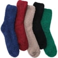 thumbnail image 1 of Calcetines Fuzzy EBMORE para mujer, esponjosos y acogedores para invierno, 1 of 7