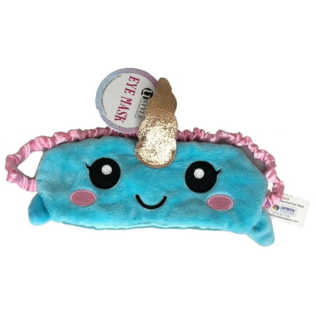 U Style Critter Eye Mask, Narwhal