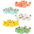 thumbnail image 3 of 50 Pcs Mini Light up Ducks Miniature Garden Trinkets, 3 of 8
