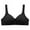 Womens Bras Black, variant on Womens Full Covergae Bras, Wireless Bras for Women Push Up, Seamless Bralettes, Supportive Comfortable T-Shirt Everyday Bra Underwire Plus Size S-3XL