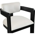 thumbnail image 5 of Meridian Furniture Sacha Cream Velvet Dining Chair, Set of 2, 5 of 9