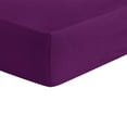 thumbnail image 4 of The Great American Store- 1800 Series 100% Authentic Microfiber Pack of 10 Fitted Sheet / Bottom Sheet 12 Inch Deep Pocket (Solid Purple, Cal King) - ALL ROUND ELASTIC FOR PERFECT FIT, 4 of 6