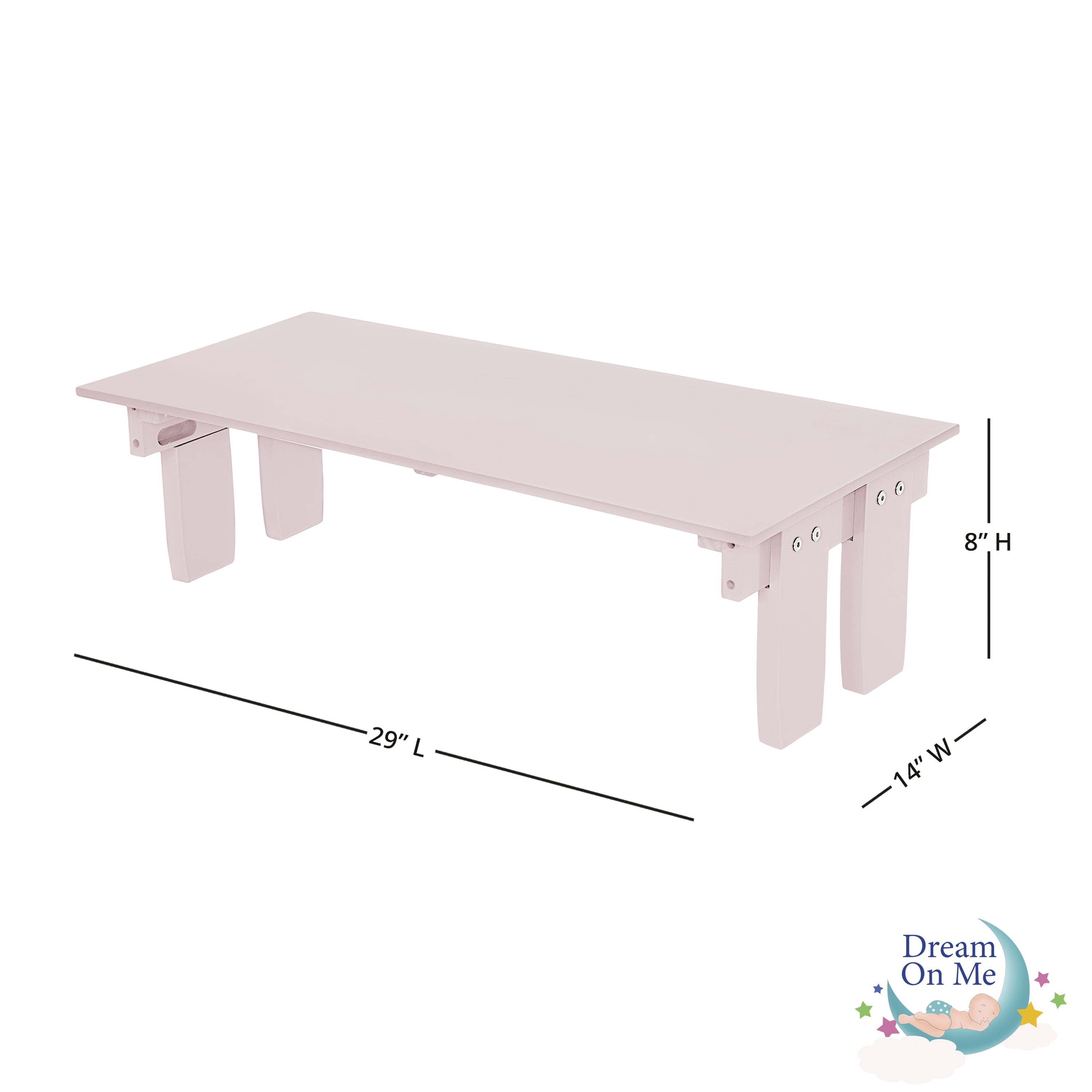 Dream On Me 3 in 1 toddler bed convertible Kit, Multiple Finishes,