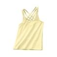 thumbnail image 1 of Stylish Racerback Dance Tank Top for Girls Breathable Sleeveless Athletic Wear Comfortable Ballet Gymnastics Apparel Youth Training Tee, 1 of 3