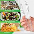thumbnail image 3 of 12PCS Serving Tongs Spoon Fork Scalloped Serving Utensils Charcuterie Accessory for Party Food Appetizers, 3 of 5