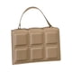 thumbnail image 1 of Nuevo bolso de hombro de moda de cuero artificial, bolso cuadrado pequeño con forma de rombo, 1 of 5