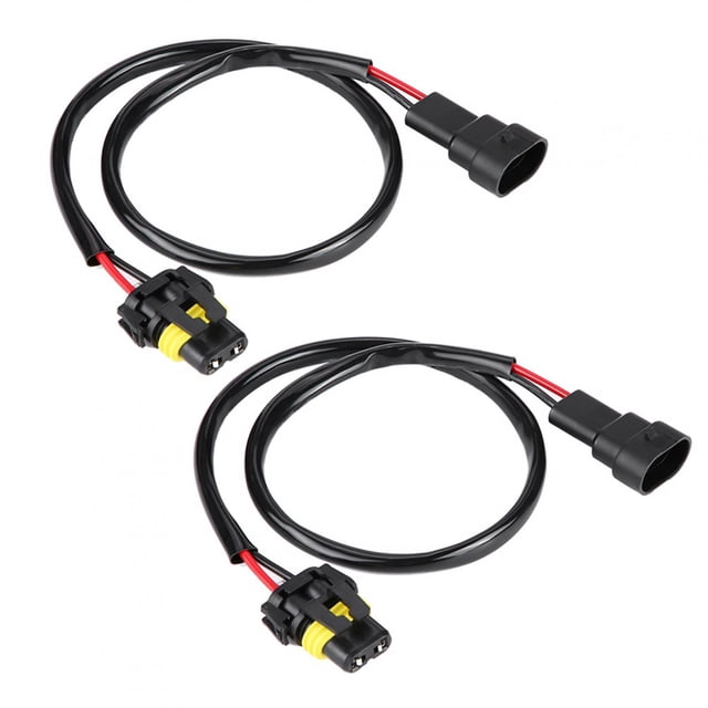 2 uds 9005 9006 enchufes arnés de cables faro antiniebla Cable adaptador de conversión Jadeshay A