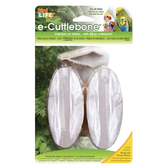 Penn-Plax, E Natural Cuttlebone, 2 pack