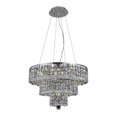 thumbnail image 1 of Elegant Lighting Maxime 20" 9 Spectres de Lumière Lustre en Cristal, 1 of 1