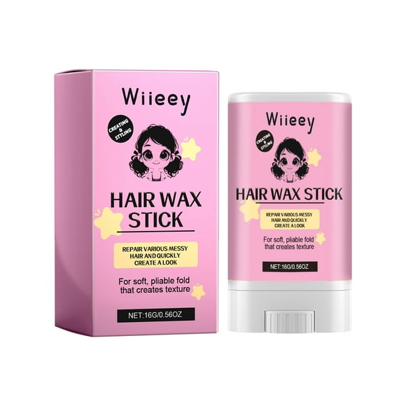 Wiieey Hair Styling Wax Stick Hair Care Wax Stick Shine-Enhancing