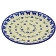 thumbnail image 1 of Polish Pottery 7½-inch Dessert Plate (Boo Boo Kitty Paws Theme) Hand Painted in Boleslawiec, Poland + Certificate of Authenticity, 1 of 6
