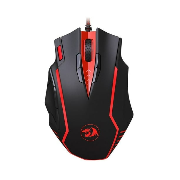 M902 Samsara Dpi High Precision Programmable Laser Gaming Mouse For Pc Fps 13 Programmable Buttons Weight Tuning Cartridge 5 Programmable By Redragon Walmart Com Walmart Com