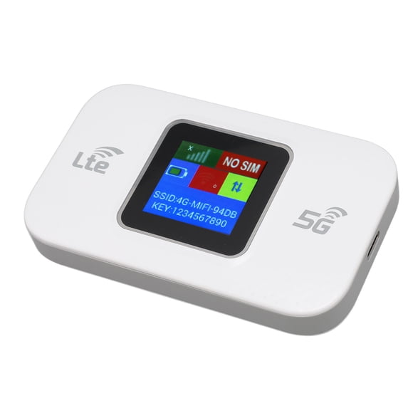 Enrutador 4G Portátil, admite B1 3 5 8 38 39 40 41 Multi Protección 4G Lte Wifi Modem Professional Enchunto y Play para Teléfono Móvil para Tabletas