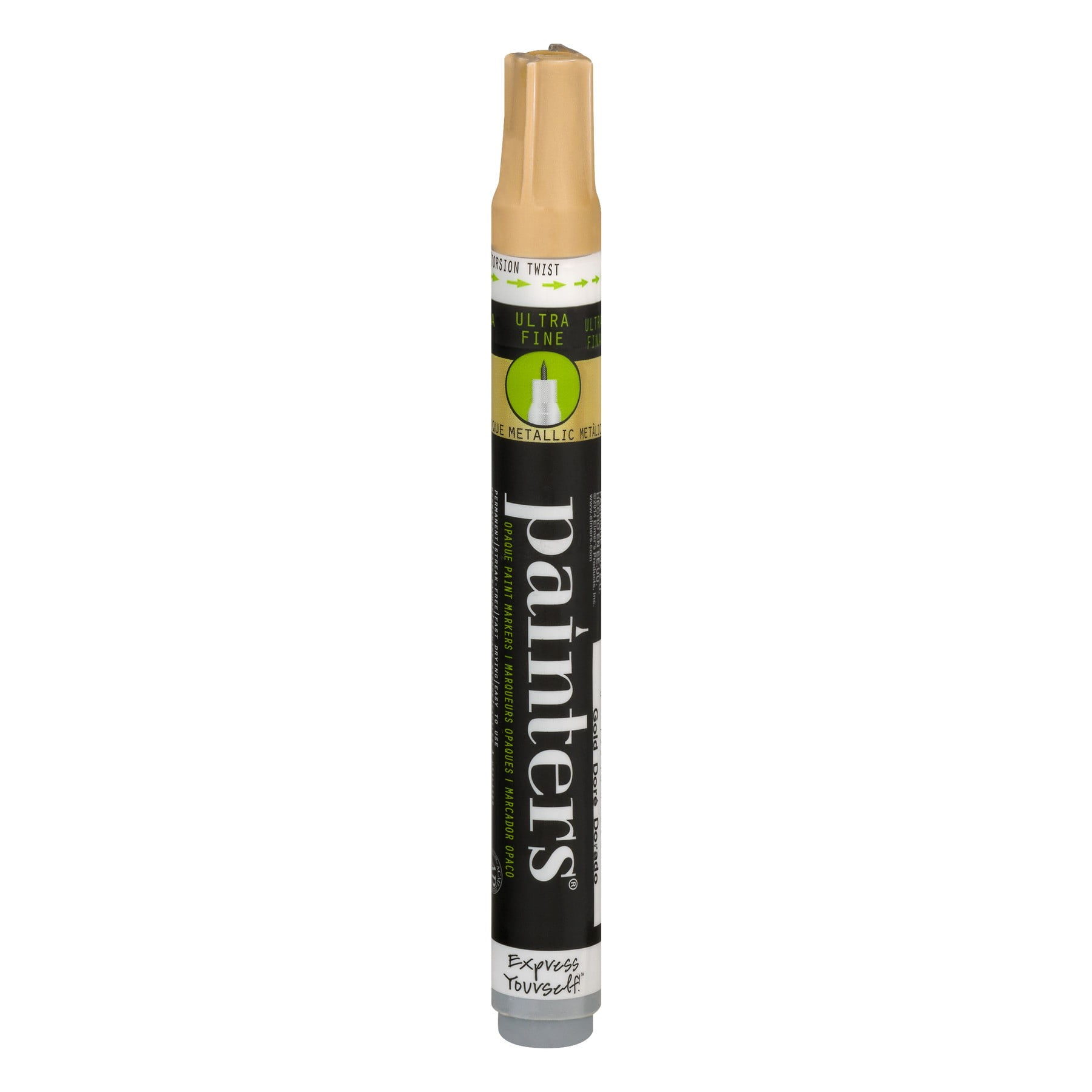 Painters Opaque Ultra Fine Gold Metallic Paint Markers, 1 Each ...