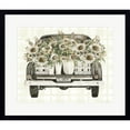 thumbnail image 1 of Great Art Now Sunflower Truck by Cindy Jacobs, Framed Wall Art, 20W x 17H, 1 of 2