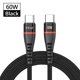 thumbnail image 1 of PZOZ 100W USB C a USB tipo C Cable de carga rápida 4,0 PD 5A carga rápida para MacBook iPad Samsung Xiaomi 60W USBC Cable cargador Tan Jianjun unisex, 1 of 2