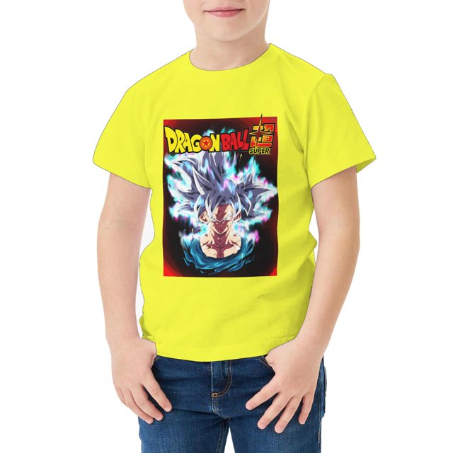 Camiseta Algodón de DBZ para niños