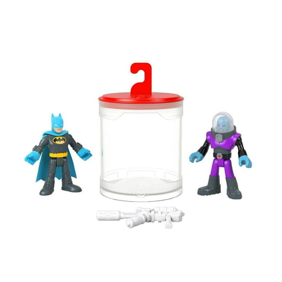 Imaginext DC Super Friends Batman Figure Set with Mr. Freeze and Color-Changing Action